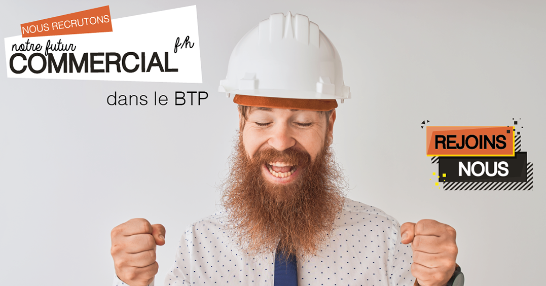offre emploi Commercial B2B BTP Rennes