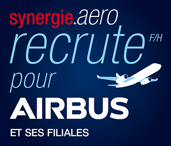 Synergie aero recrute pour Airbus et ses filiales