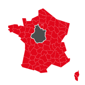 Offres d'emploi départements en région Centre - Val de Loire