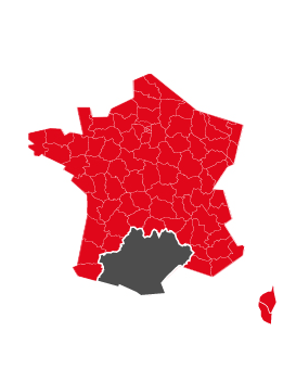 Offres d'emploi départements en région Occitanie