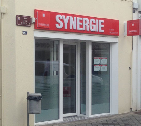 Agence interim Synergie Montaigu