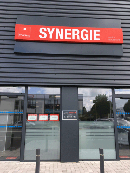 Trouvez votre agence d'emploi Synergie