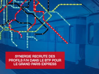 Grand Paris Express: rejoignez le projet avec Synergie